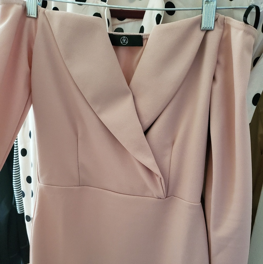 MISSGUIDED PINK BODYCON DRESS - Picture 2 of 3